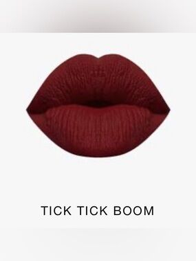 NIB Karity Lip Lock Velvet Liquid Lipstick - Tick Tick Boom